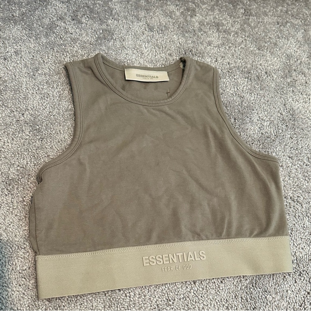 Essentials Fear of God Crop Top